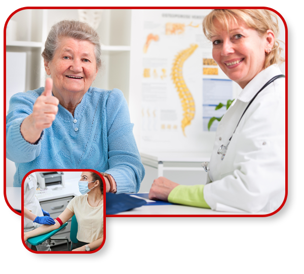 Seamless blood testing